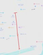 往车辆选择经五南和中扩东进行绕行